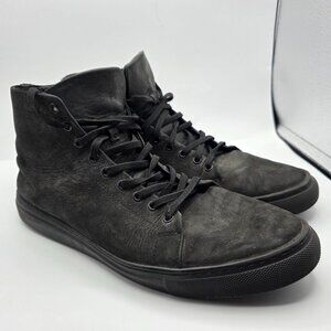 Thursday Boot Company Mens Size 11 Triple Black Leather High Top Premium Sneaker